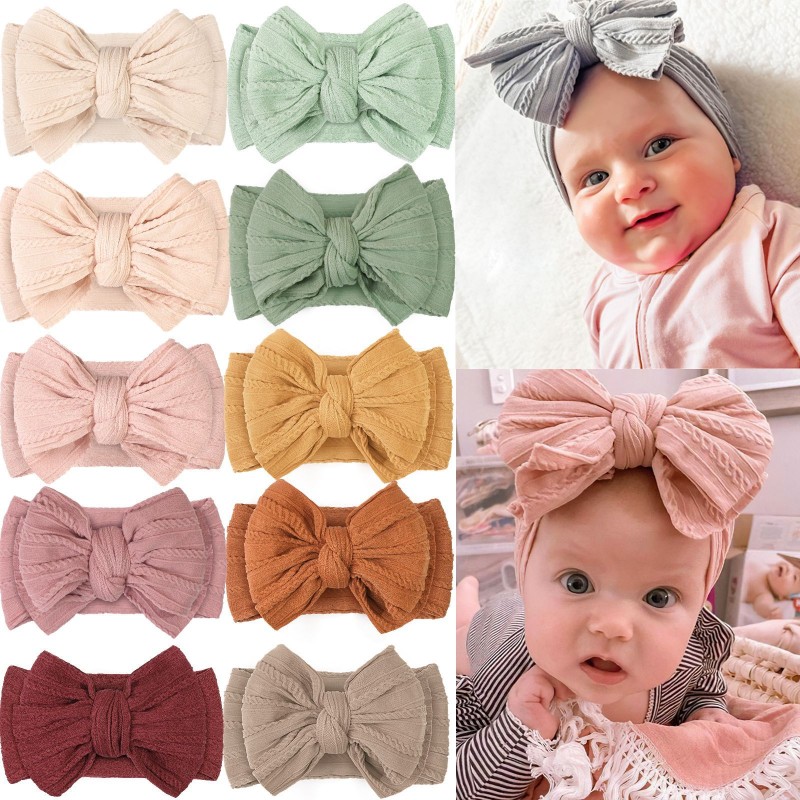 Headband Supplier - European Jacquard Nylon Stretch Baby