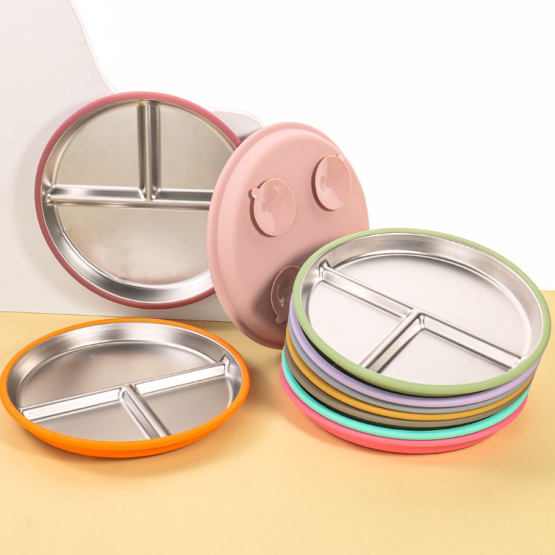 Baby Plate Manufacturer - 304 Stainless Steel Suction BPA Free
