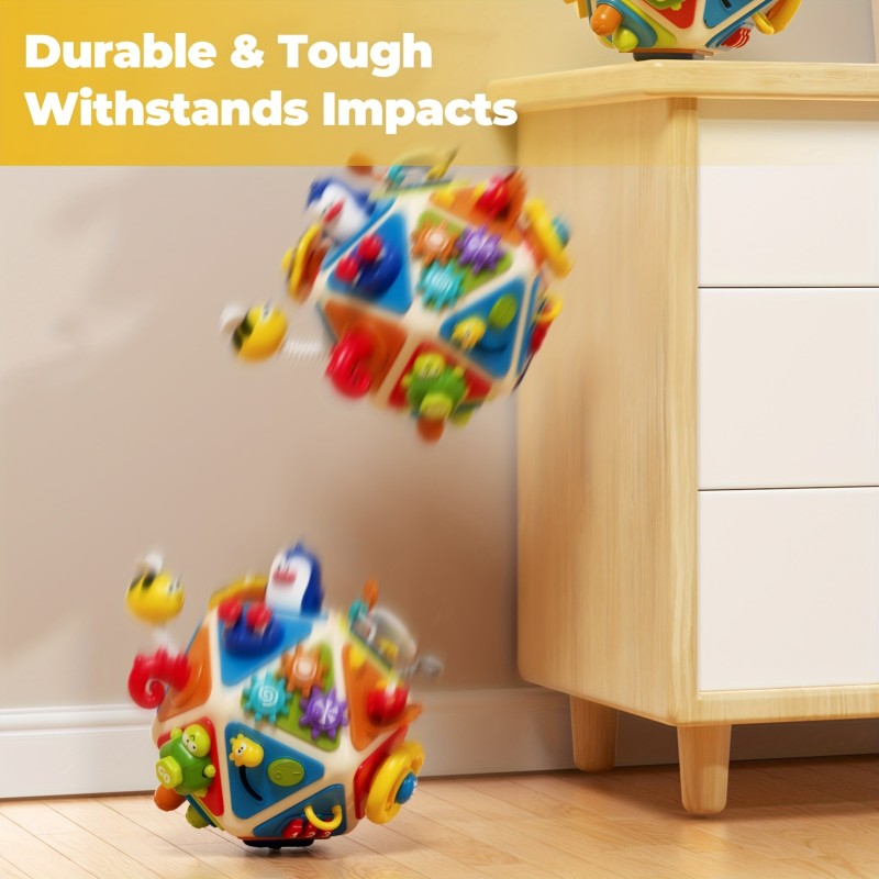 Activity Cube Factory - 20-in-1 Busy Board Baby Educational Toy