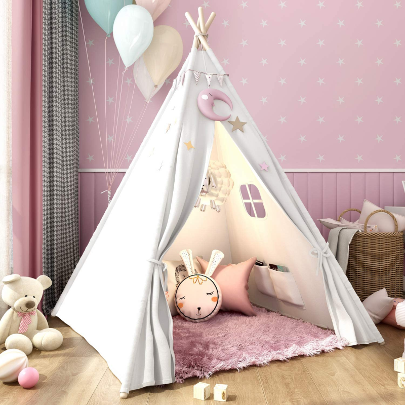 Kids Tent Supplier - Indoor Outdoor Canvas Teepee Play
