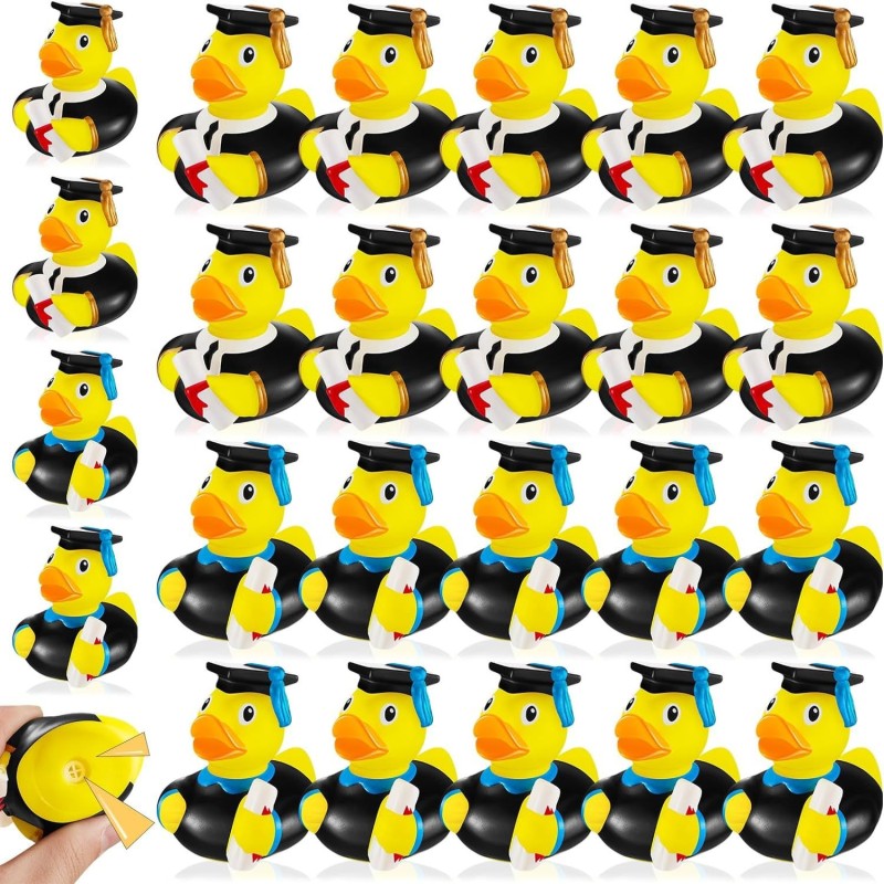 Rubber Duck Factory - Plain Bulk 3 Inch PVC Bath Toy