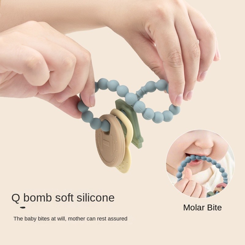 Teething Toy Factory - Soft Whale Shape Silicone Bracelet