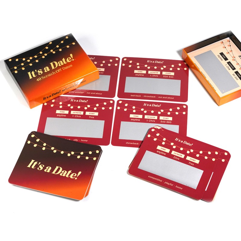 Scratch Cards Factory - Date Night Romantic Couple Games