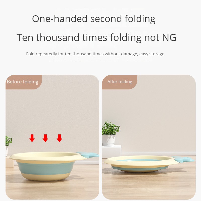 Bath Tub Supplier - Thickened Anti-Falling Portable Wash Basin