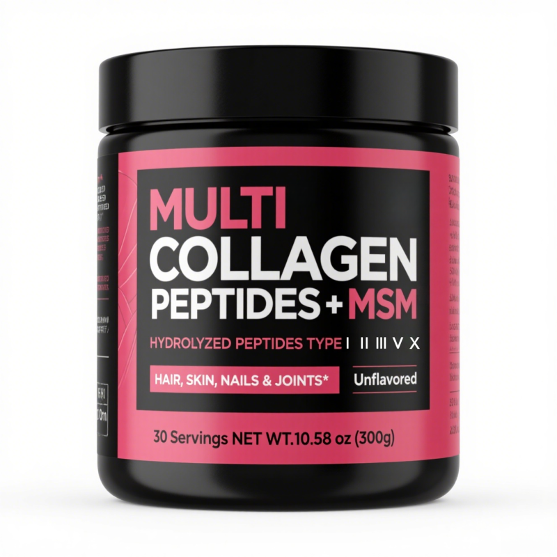 Collagen Protein Powder Supplier - Wholesale Multi Type I II III VX Hydrolyzed