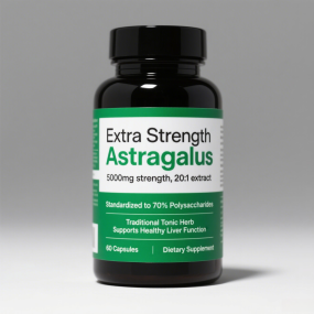 Astragalus Root Capsules Supplier - OEM Extra Strength 20:1 Extract 5000mg Vegetarian