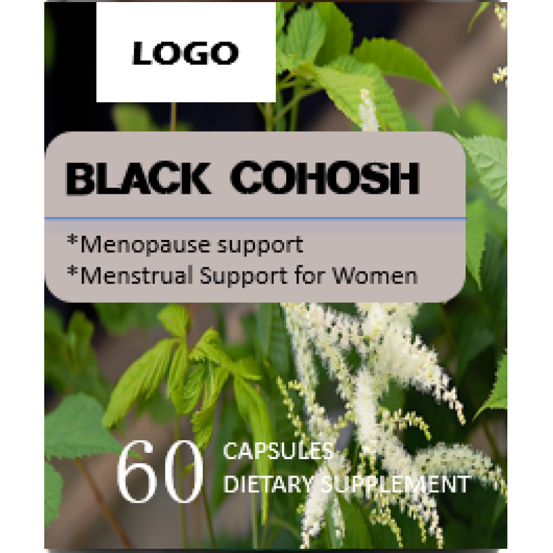 Black Cohosh Capsules Manufacturer - ODM OEM Hot Sale Private Label 500mg Extract