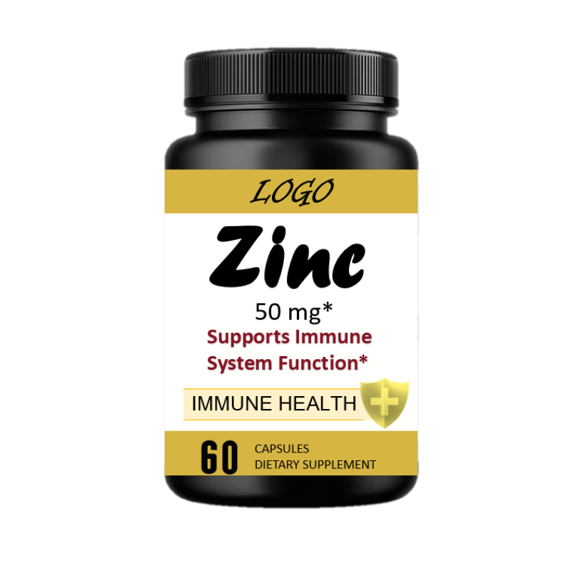 Zinc Supplement Capsules Supplier - OEM/ODM Zinc Food Complex Immune Skin Health