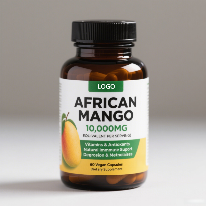 African Mango Capsules Factory - Herbal Supplement Gluten-Free Pure 10:1 Extract