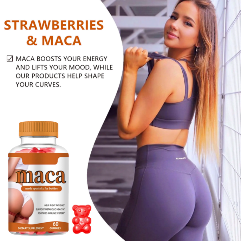 Maca Root Gummies Supplier - Private Label BBL Herbal for Women Energy Hormone