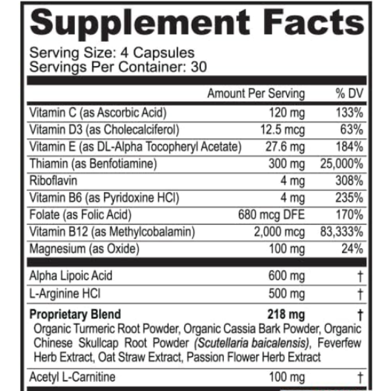 Nerve Vitality Supplement Supplier - Herbal for Nerve Circulation Support Adults