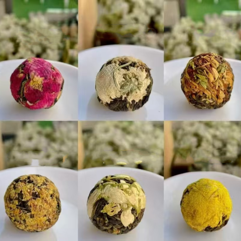 Blooming Tea Factory - ODM OEM Natural Dry Flowers Dragon Balls Handmade