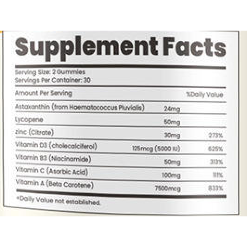 Sun-Free Tanning Gummies Factory - Women Daily with Astaxanthin Vitamin Supplement