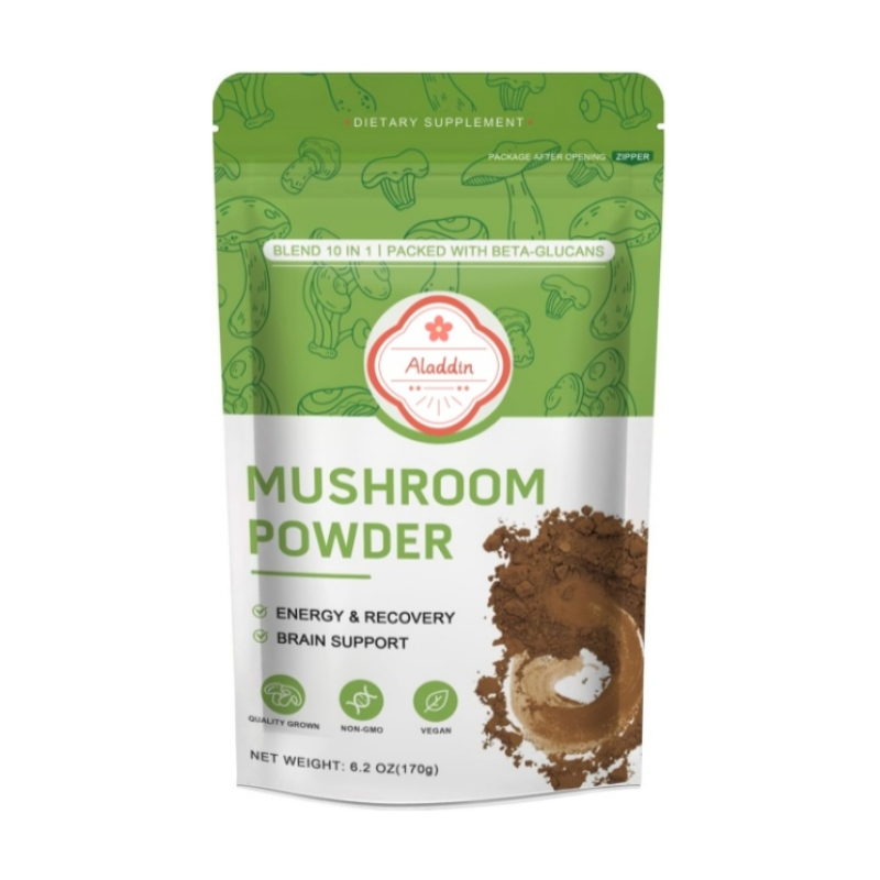 Sacred Mushroom Powder Factory - Organic 7 Blend Lion Mane Cordyceps Chaga Reishi