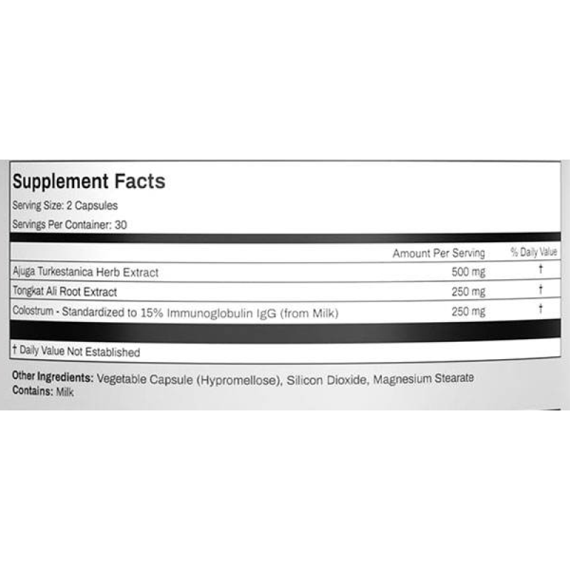 Turkesterone Capsules Supplier - OEM Tongkat Ali 1000mg Ajuga Extract