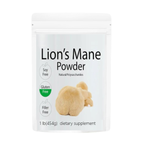 Lions Mane Powder Factory - Organic 1500mg Fruiting Body Focus Memory Immune