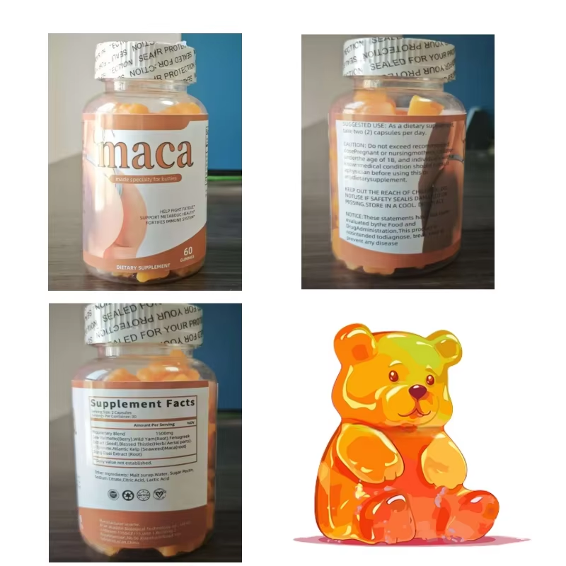 Maca Root Gummies Supplier - Private Label BBL Herbal for Women Energy Hormone