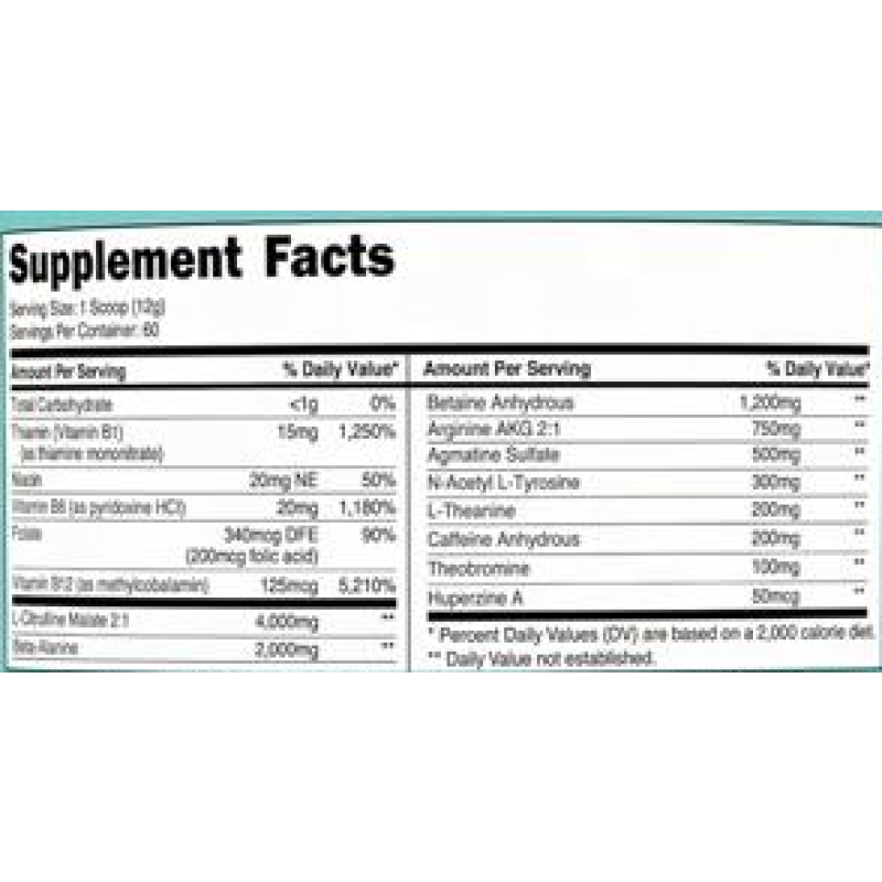 Pre-Workout Powder Factory - OEM Keto-Friendly Beta Alanine Citrulline Malate