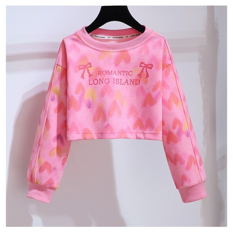 Children Outfits Supplier - Spring Autumn Hoodies and Pants 2pcs Casual Teenagers Girls