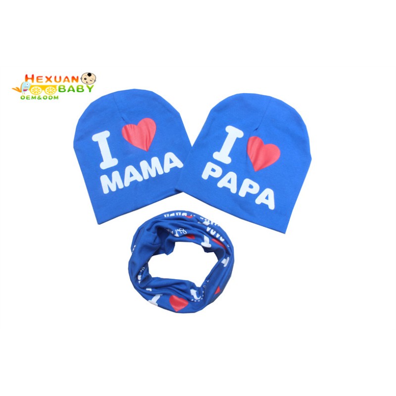 Spring Baby Set Factory - Beanie Hat Cotton Gloves Scratch Mitten Newborn Mittens