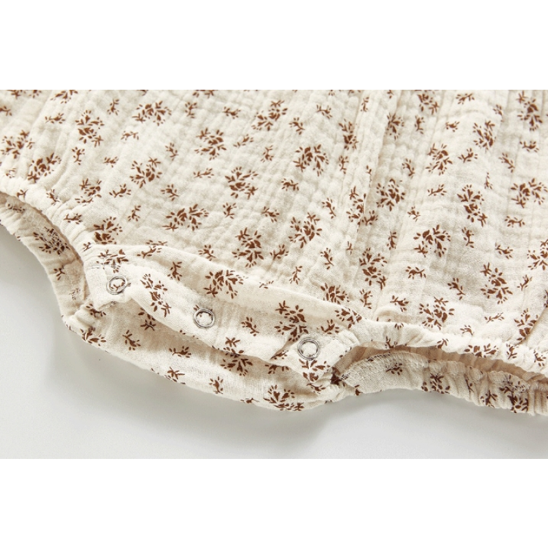 Infant Jumpsuit Manufacturer - Spring Jacquard Long Sleeve Toddler Unisex Casual Clothes