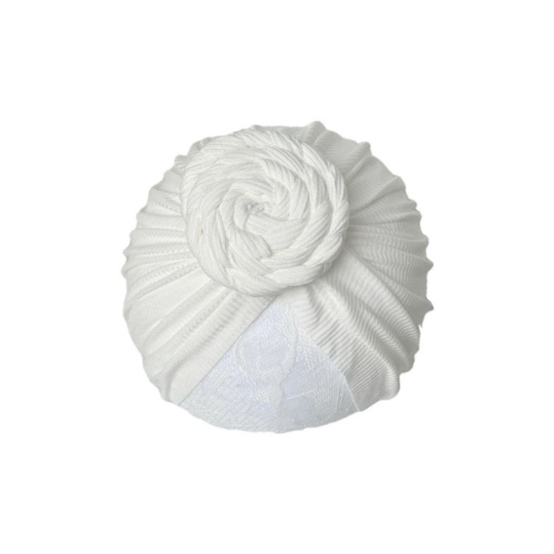 Cotton Turban Supplier - 2024 New Hot Sale Elastic Indian Hat Plush Style Bow Customizable