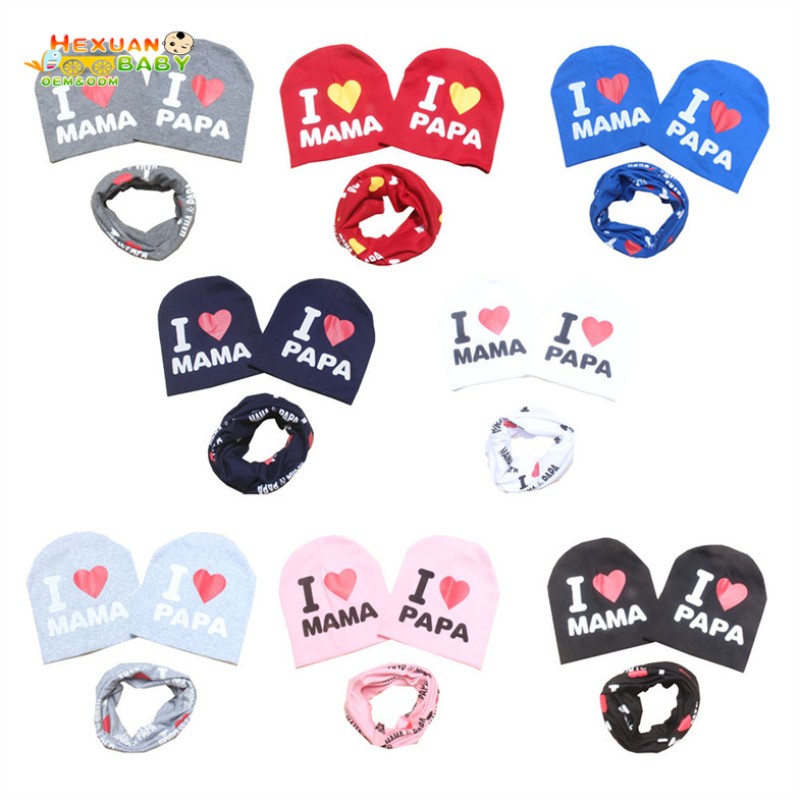 Spring Baby Set Factory - Beanie Hat Cotton Gloves Scratch Mitten Newborn Mittens