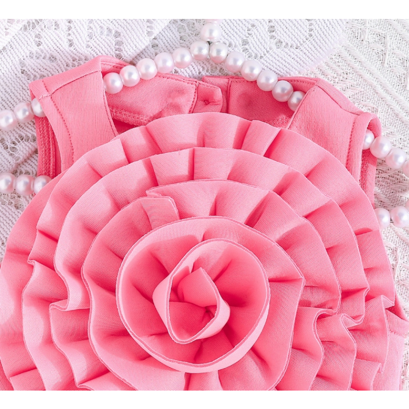 Children Princess Dress Factory - European American Style Formal With Oversized Ruffles