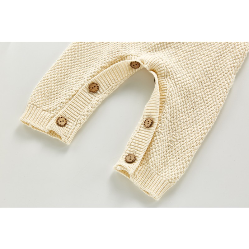 Baby Girls Romper Manufacturer - 2025 Floral Plaid Long Sleeved Sweater Jumpsuit