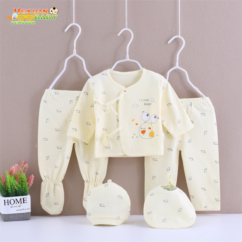 Baby Gift Sets Supplier - Best Price 100% Cotton Personalized 7PCS/set for Newborn