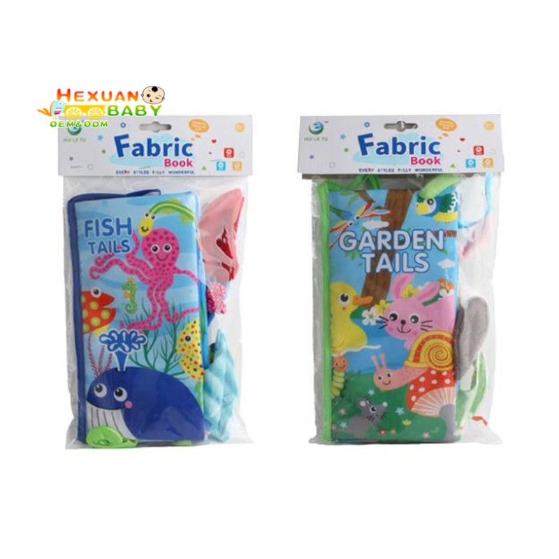 Fabric Book Supplier - Fashionable Educational Soft Color Fabric Kids Baby Cloth Book