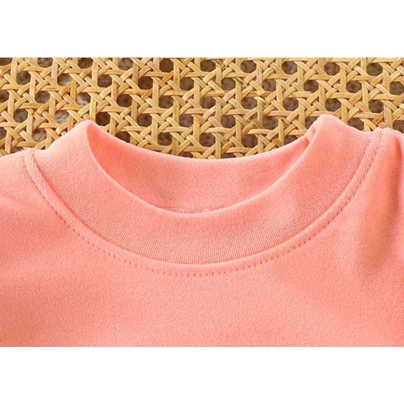 Children T-Shirt Manufacturer - New Long-Sleeved Spring Fall Models Bottoming Shirt Girls