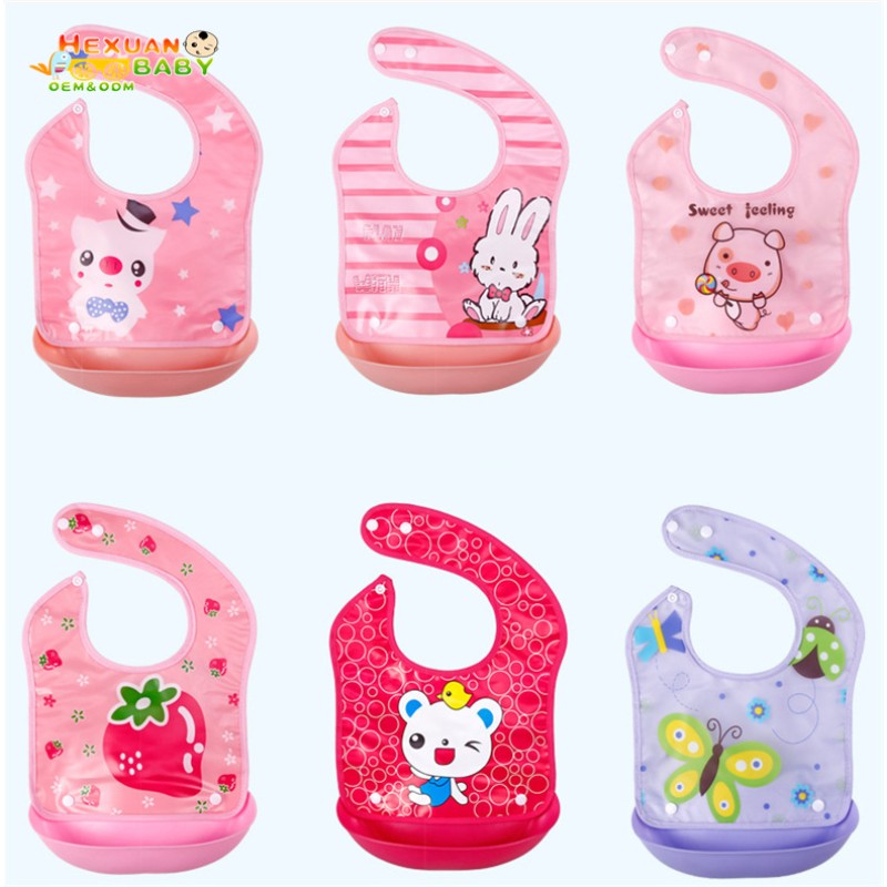 Baby Gift Sets Manufacturer - New Products 2024 Waterproof Bib Baby Bibs Accessories