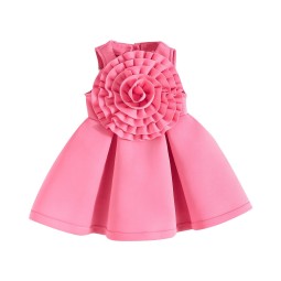Children Princess Dress Factory - European American Style Formal With Oversized Ruffles