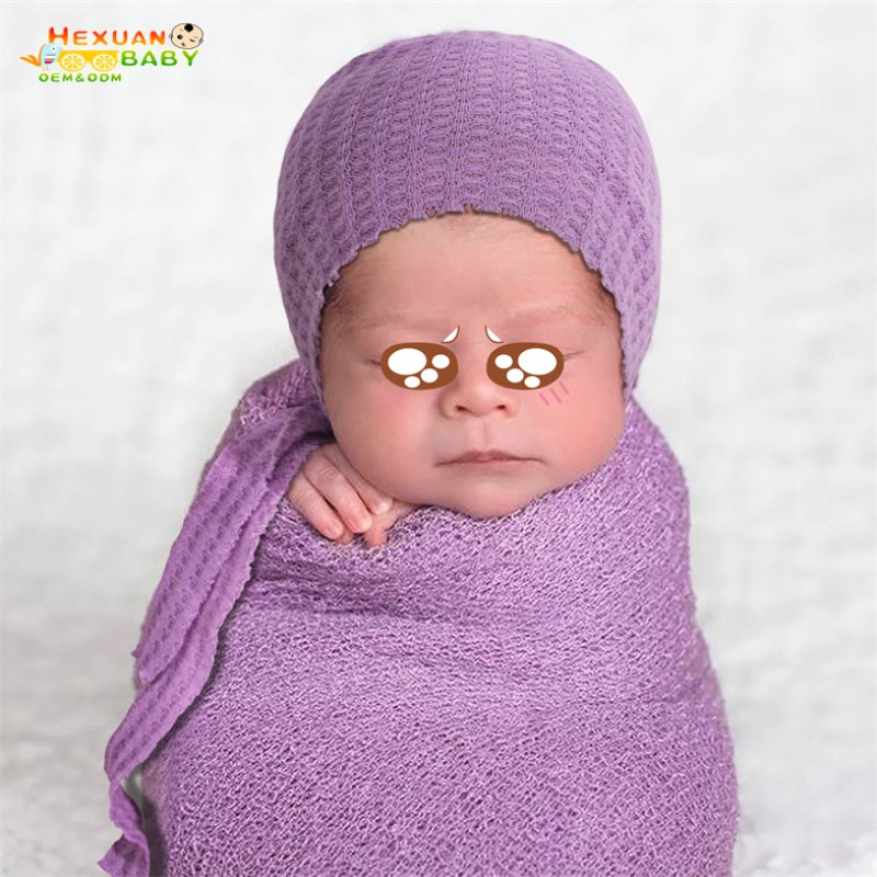 Newborn Photography Set Factory - Long Knotted Hat Bodysuit Set Photo Shoot Outfits