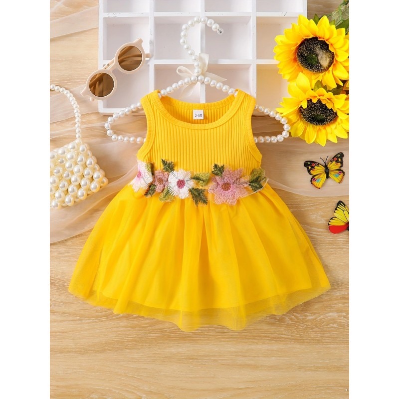 Kids Dress Manufacturer - 7 Color Baby Dress for Girls Summer Princess Dress