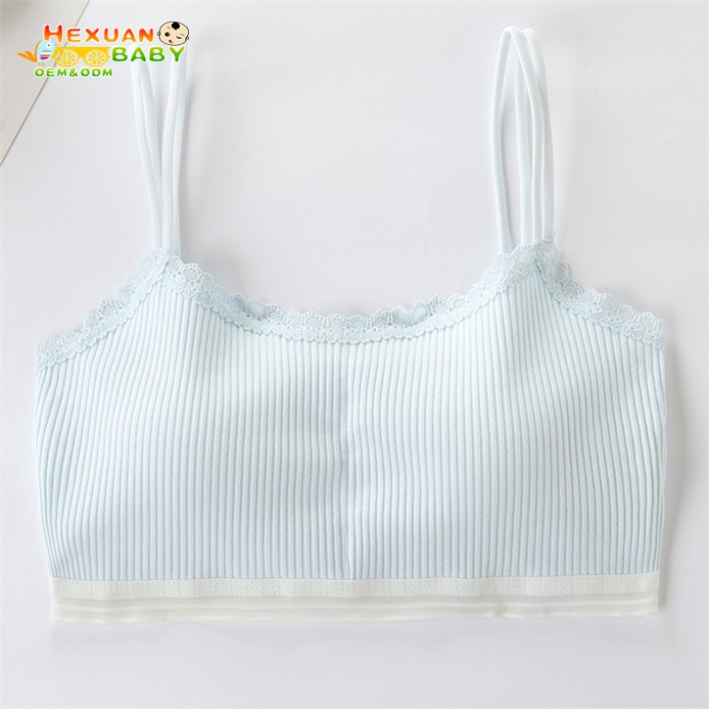 Puberty Bra Manufacturer - RTS Wholesale Vest Breathable No Padding Training Bras
