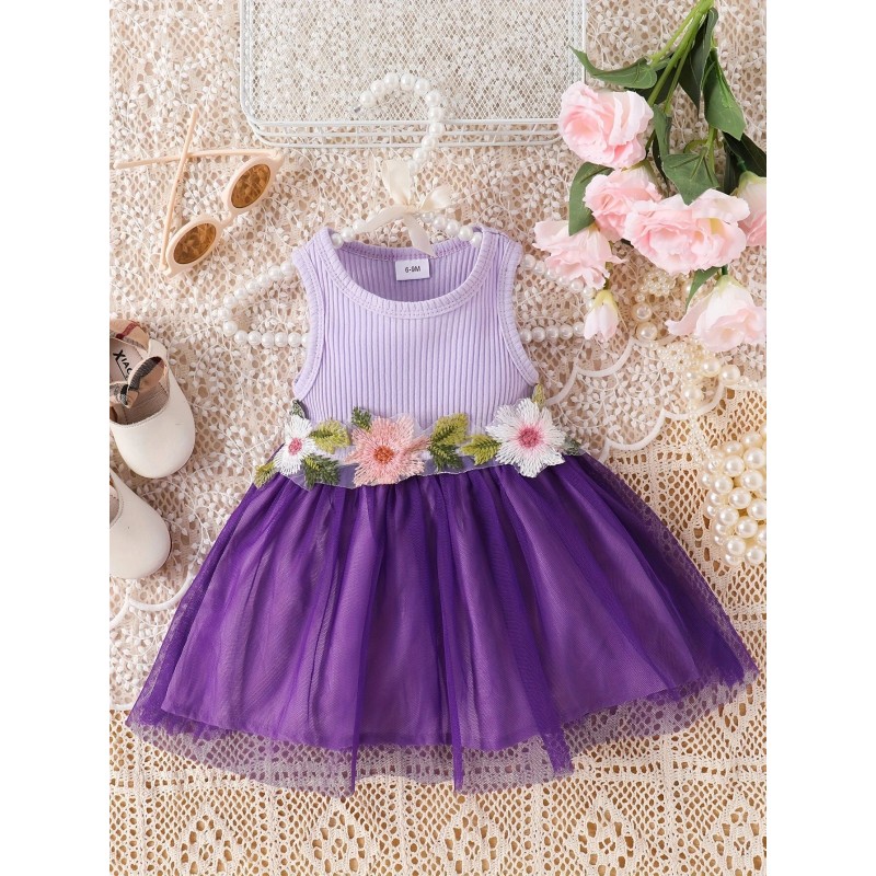 Kids Dress Manufacturer - 7 Color Baby Dress for Girls Summer Princess Dress