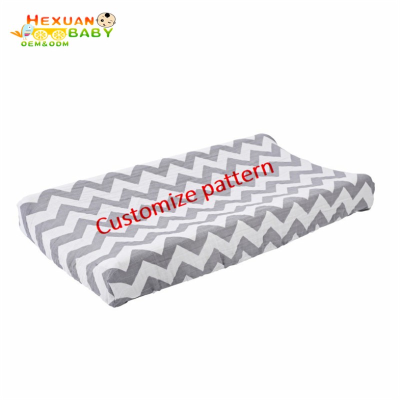 Baby Changing Pad Factory - Customized Pattern Breathable Washable Covers for Babies