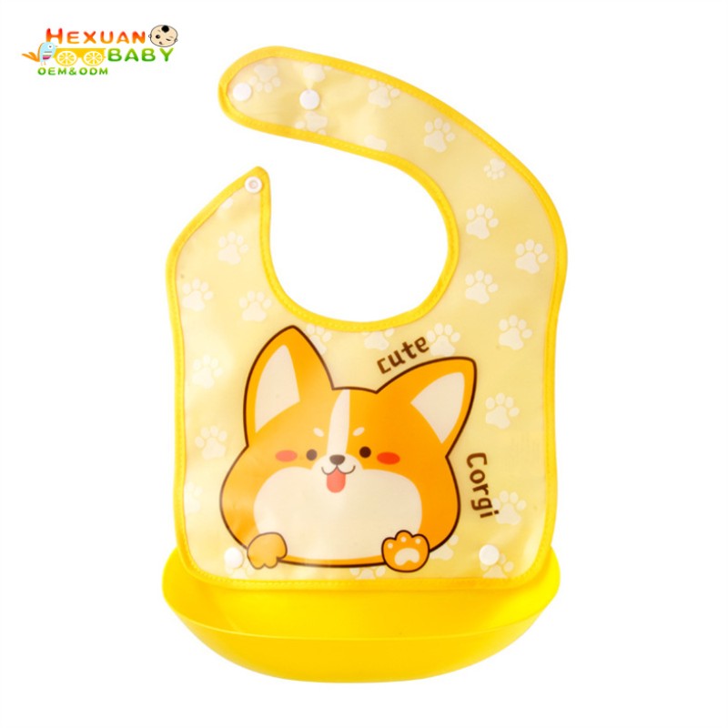 Baby Gift Sets Manufacturer - New Products 2024 Waterproof Bib Baby Bibs Accessories
