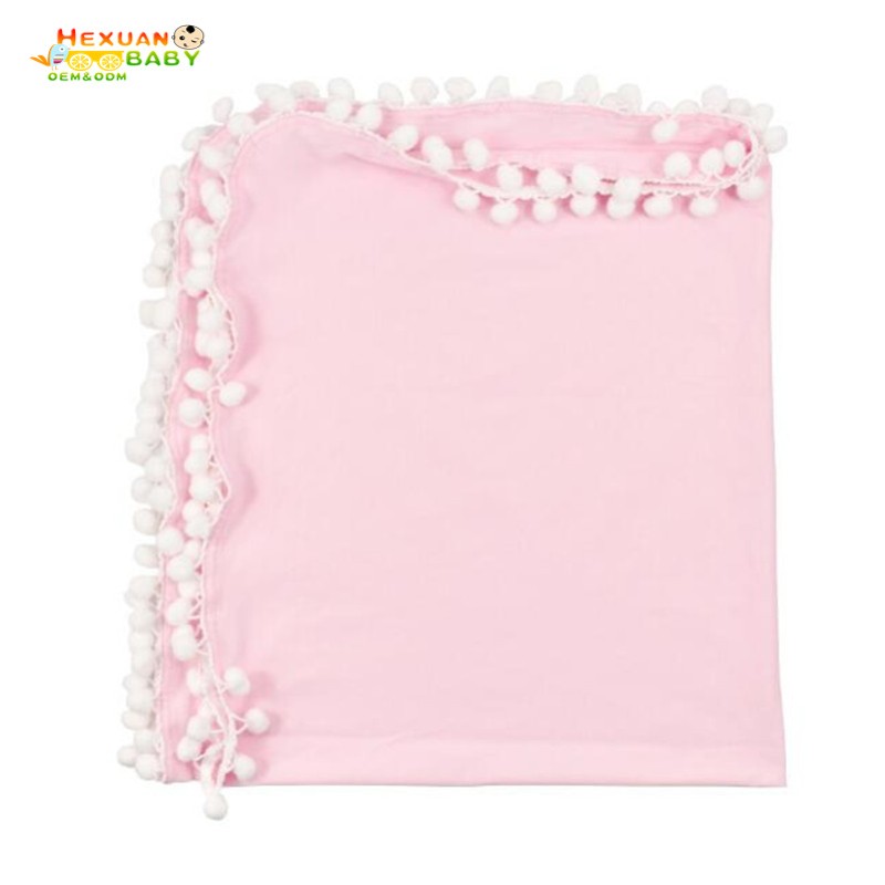 Baby Muslin Wrap Manufacturer - Top Ranking New Arrival Solid Custom Swaddle for Infant