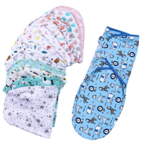 Receiving Blanket Supplier - 150*100 CM 2 Pcs with 4 Pairs Socks Flannel Cotton Mixed