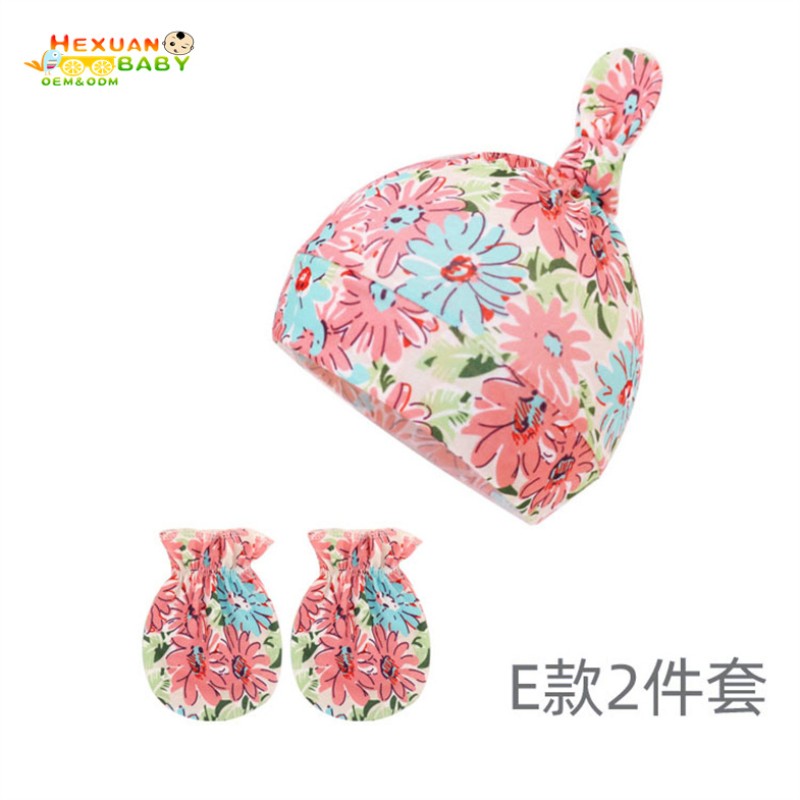 Infant Set Manufacturer - Hot Style New Thin Hats and Gloves Set for 0-3 Months