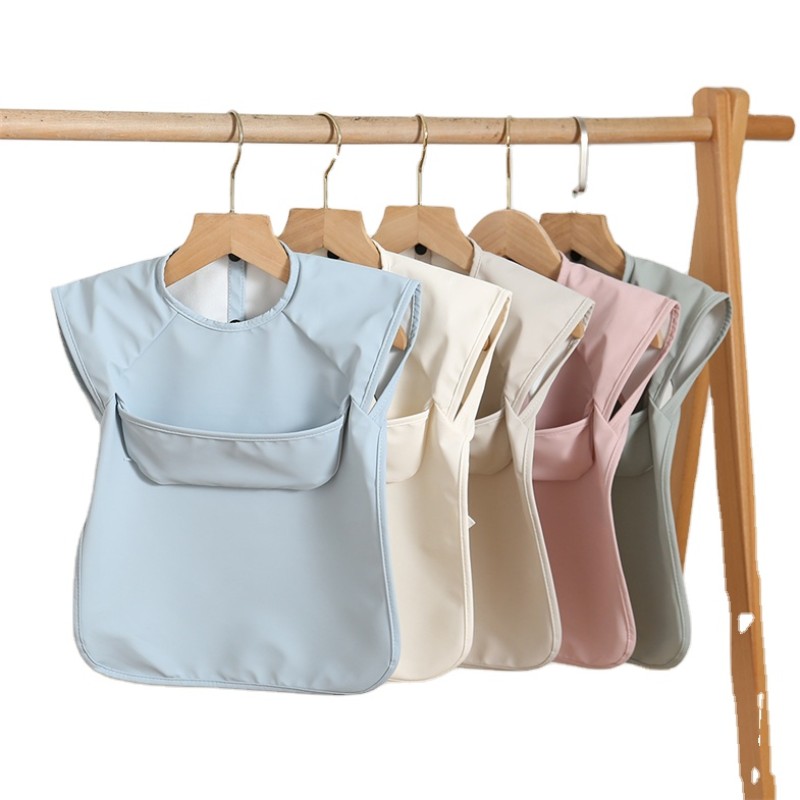 Baby Bib Supplier - Customized High Quality Smock Bib Sleeveless Waterproof