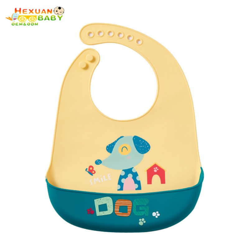 Disposable Bibs Factory - Waterproof Silicone Bibs for Baby Feeding