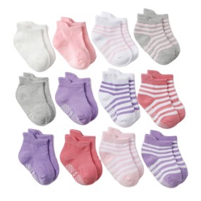 Cotton Baby Socks Manufacturer - Anti-Slip Kids Non-Slip Logo Pattern Boy Socks