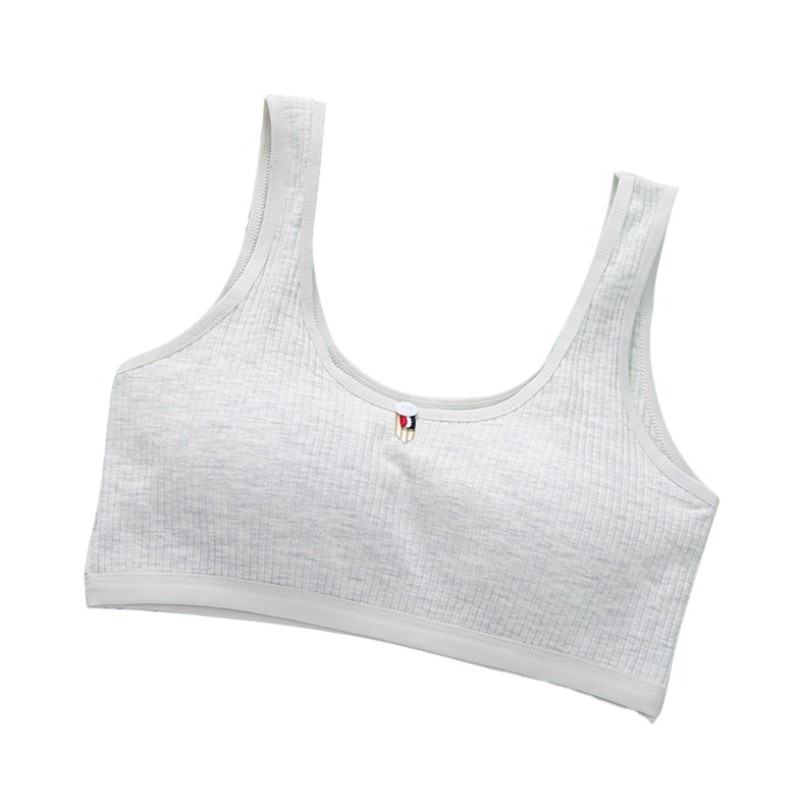 Young Girls Bra Manufacturer - Soft Cotton Lovely Prints Sport Bra Teen Training