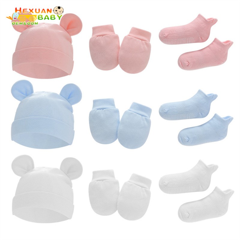 Baby Set Factory - Stretchy Soft Knot Hat and Scarf Set Adorable Gift for Kids