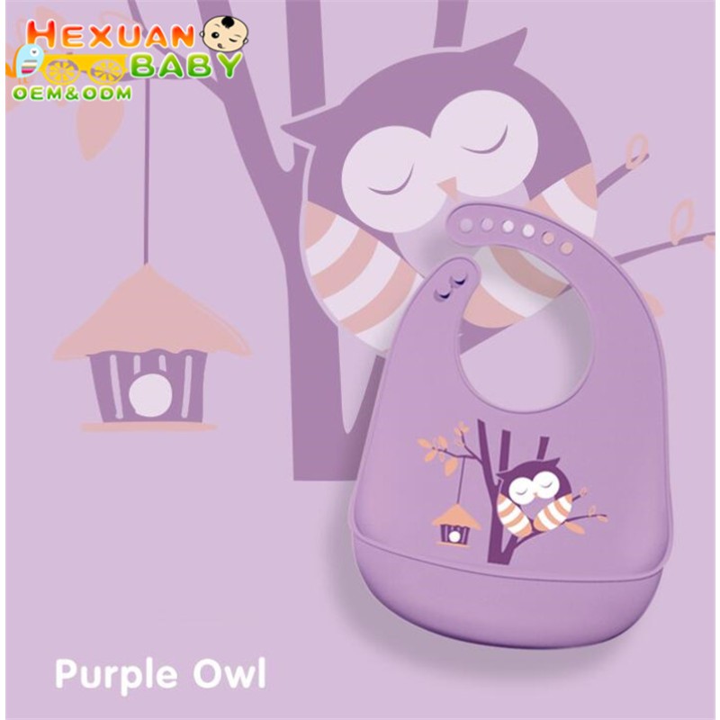 Baby Bowl Set Supplier - Many Design Soft Waterproof Silicone Placemats with Snap