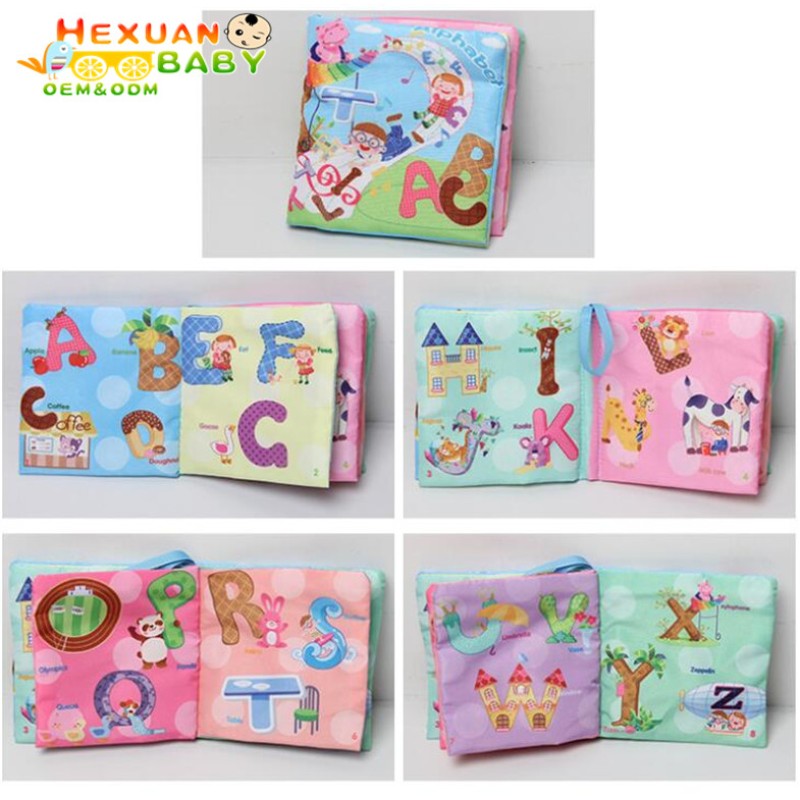 Baby Toys Manufacturer - Wholesale Newborn Stroller Hanging Educational Soft Cloth Book